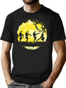 Ministry Of Silly Walks No Worries T-Shirt for Men & Women, T-Shirts Graphic Tee - Black