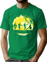 Ministry Of Silly Walks No Worries T-Shirt for Men & Women, T-Shirts Graphic Tee - Green