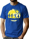 Ministry Of Silly Walks No Worries T-Shirt for Men & Women, T-Shirts Graphic Tee - Blue