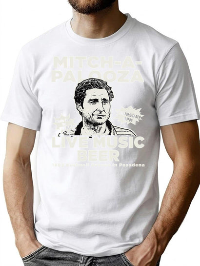 Mitch-A-Palooza Flyer Dks T-Shirt for Men & Women, T-Shirts Graphic Tee - Black