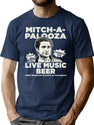 Mitch-A-Palooza Flyer Dks T-Shirt for Men & Women, T-Shirts Graphic Tee - Navy