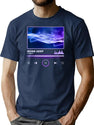 Mobb Playlist Bootleg Graphic T-Shirt - Navy