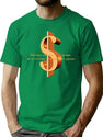 Money And Cash Bootleg Graphic T-Shirt - Green