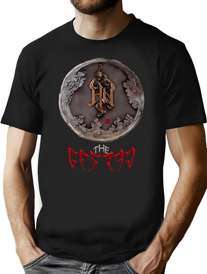 Mongolian Rock Band T-Shirt for Men & Women, T-Shirts Graphic Tee - Black