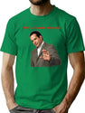 Monk You'll Thank Me Later Funny s and Accessories Premium Heavyweight Cotton T-Shirt - Green