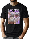 Moo Deng Vintage Style T-Shirt for Men & Women, T-Shirts Graphic Tee - Green