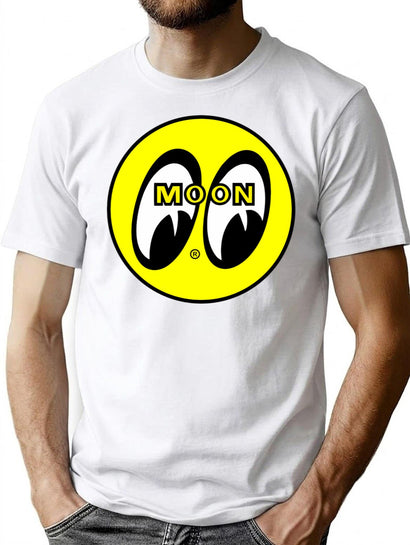 Moon Eyes T-Shirt for Men & Women, T-Shirts Graphic Tee - Black