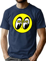 Moon Eyes T-Shirt for Men & Women, T-Shirts Graphic Tee - Navy