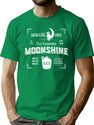 Moonshine Bootleg Graphic T-Shirt - Green