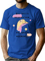 Mormons - Weird Trippy Bad Translation Error Bootleg Graphic T-Shirt - Blue