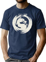 Mortal Brush T-Shirt for Men & Women, T-Shirts Graphic Tee - Navy
