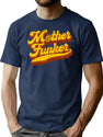 Mother Funker T-Shirt for Men & Women, T-Shirts Graphic Tee - Navy