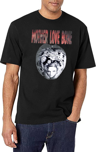 Mother Love Bones Fittedss Scoops T-Shirt for Men & Women, T-Shirts Graphic Tee - Black