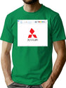 Motorin' (With Ms Paint Border) Bootleg Graphic T-Shirt - Green