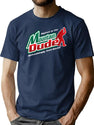Mountain Dude Funny Bigfoot T-Shirt for Men & Women, T-Shirts Graphic Tee - Navy