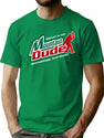 Mountain Dude Funny Bigfoot T-Shirt for Men & Women, T-Shirts Graphic Tee - Green