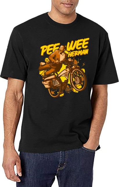 Movie Funny 80S Vintage T-Shirt for Men & Women, T-Shirts Graphic Tee - Black