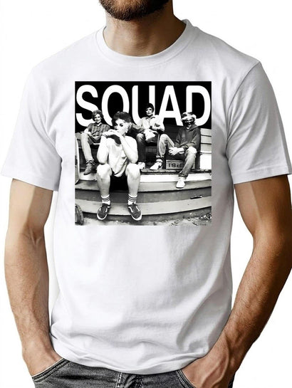 Movie Vintage Classic Funny Film Birthday Whites (2) T-Shirt for Men & Women, T-Shirts Graphic Tee - Black
