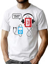 Mp3 Player I Am Your Father T-Shirt for Men & Women, T-Shirts Graphic Tee - White
