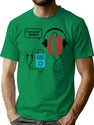 Mp3 Player I Am Your Father T-Shirt for Men & Women, T-Shirts Graphic Tee - Green