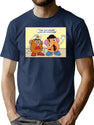 Mr. And Mrs Potato Head T-Shirt for Men & Women, T-Shirts Graphic Tee - Navy