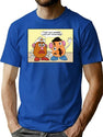 Mr. And Mrs Potato Head T-Shirt for Men & Women, T-Shirts Graphic Tee - Blue