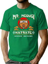 Mr. Meowgi Katrate T-Shirt for Men & Women, T-Shirts Graphic Tee - Green