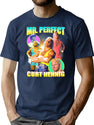 Mr Perfect Bootleg Graphic T-Shirt - Navy