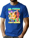 Mr Perfect Bootleg Graphic T-Shirt - Blue