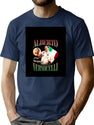 Mr. Spaghetti - Alberto Vermicelli (Samson Gert) Bootleg Graphic T-Shirt - Navy