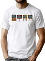 Multi-Colored Collection Of Lamp Tvs T-Shirt for Men & Women, T-Shirts Graphic Tee - White