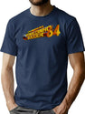 Mundial Ronaldinho Soccer 64 Logo Bootleg Graphic T-Shirt - Navy