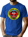Muppet Emotional Support Animal T-Shirt for Men & Women, T-Shirts Graphic Tee - Blue