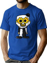 Murder Clown T-Shirt for Men & Women, T-Shirts Graphic Tee - Blue