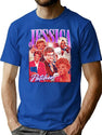 Murder She Wrote In Halloween Vibe Bootleg Graphic T-Shirt - Blue
