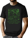 Mushroom Party T-Shirt for Men & Women, T-Shirts Graphic Tee - Black