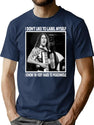 Music Vintage Classic I Don'T Like To Label Myself Funny Graphic Gifts T-Shirt for Men & Women, T-Shirts Graphic Tee - Navy