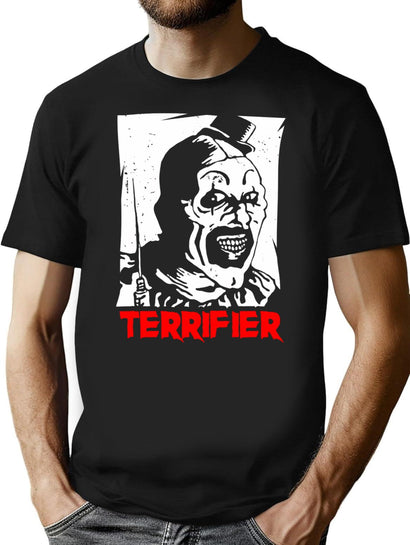 Music Vintage Retro Cuan Horor Terrifier Gifts For Music Fans T-Shirt for Men & Women, T-Shirts Graphic Tee - Black