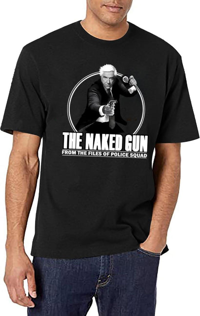 Music Vintage Retro Leslie Nielsen Gifts For Music Fans T-Shirt for Men & Women, T-Shirts Graphic Tee - Black