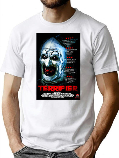 Music Vintage Retro Terrifier 2017 Movie Poster Love You Fans T-Shirt for Men & Women, T-Shirts Graphic Tee - Black