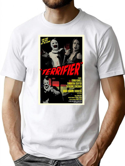 Music Vintage The Clown Horror Gift Music Fans T-Shirt for Men & Women, T-Shirts Graphic Tee - Black