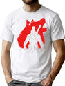 Music Vintage The One Armed Wolf Funny Graphic Gifts T-Shirt for Men & Women, T-Shirts Graphic Tee - White
