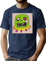 Mutant Mutt Bootleg Graphic T-Shirt - Navy