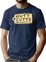 Mutt Cutts Logo T-Shirt for Men & Women, T-Shirts Graphic Tee - Navy