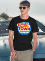 Mw 2 Ii Burger Town Logo Vibrant - High Resolution - Sticker T Shirt T-Shirt for Men & Women, T-Shirts Graphic Tee - Navy