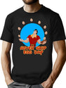 My Favorite People Fantasio Spirou Vintage Retro T-Shirt for Men & Women, T-Shirts Graphic Tee - Black