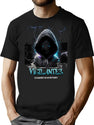 Mysterious Vigilantes Bootleg Graphic T-Shirt - Black