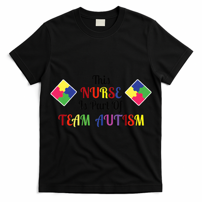 Nurse Team Autism Awareness T-Shirt