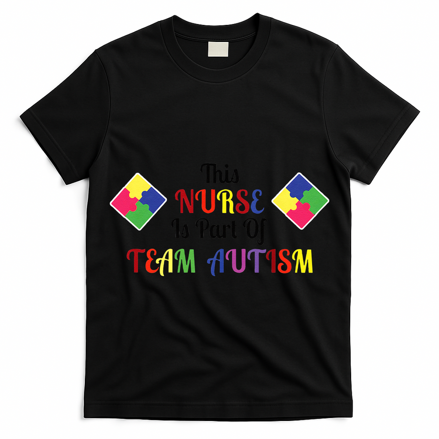 Nurse Team Autism Awareness T-Shirt