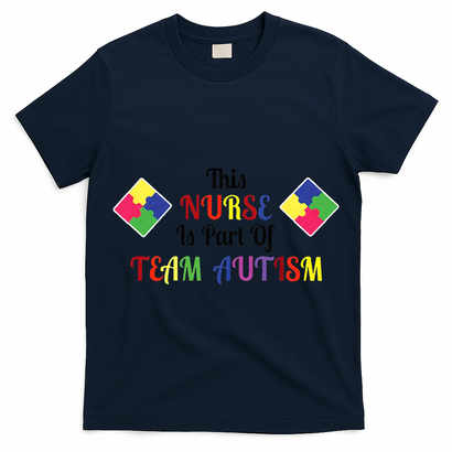 Nurse Team Autism Awareness T-Shirt